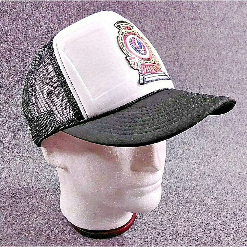 Grateful Dead Embroidered Patch 2 Toned Trucker H… - image 6